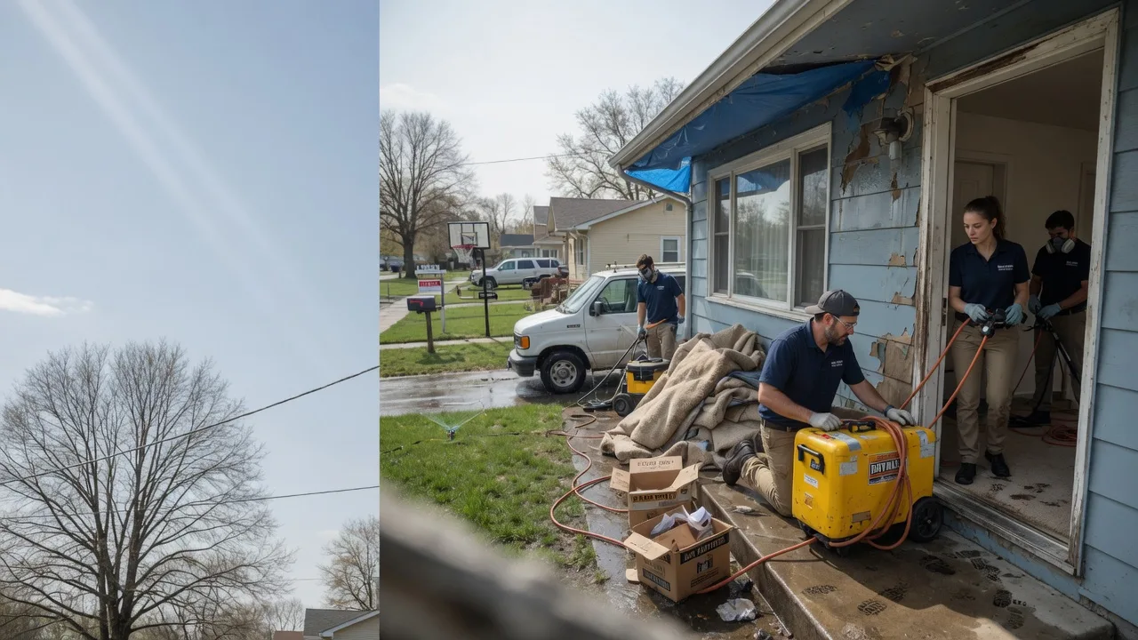 Basement Flood Cleanup in Bramwell, WV near me